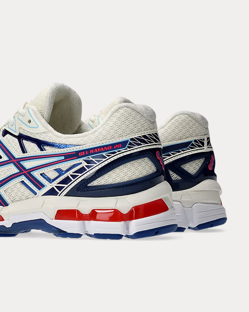 Asics Gel-Kayano 20 Cream / Deep Marine Low Top Sneakers - 5