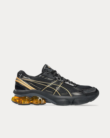 Asics Gel-Kinetic Fluent Black / Black / Orange Low Top Sneakers