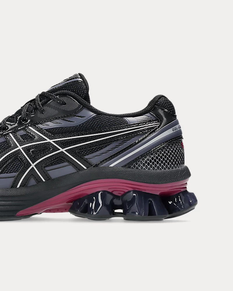 Asics Gel-Kinetic Fluent Black / Black / Purple Low Top Sneakers - 5