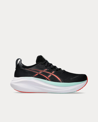 Asics Gel-Nimbus 27 Black / Coral Reef Running Shoes