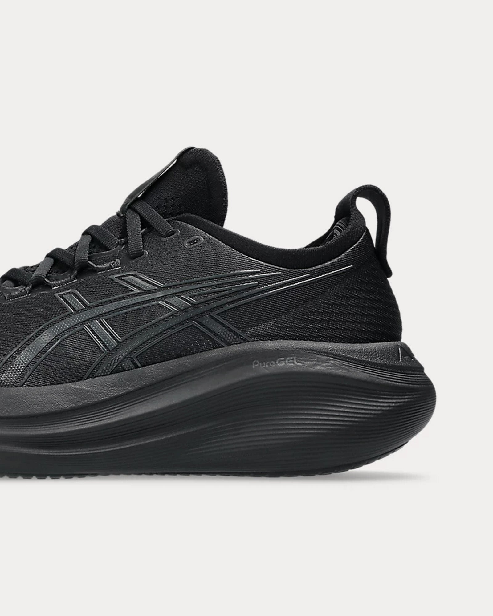 Asics Gel-Nimbus 27 Black / Graphite Grey Running Shoes - 5