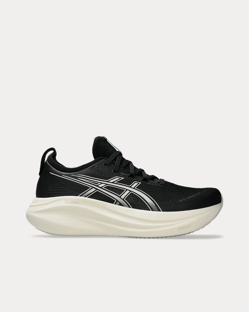 Asics Gel-Nimbus 27 Black / Lake Grey Running Shoes - 1