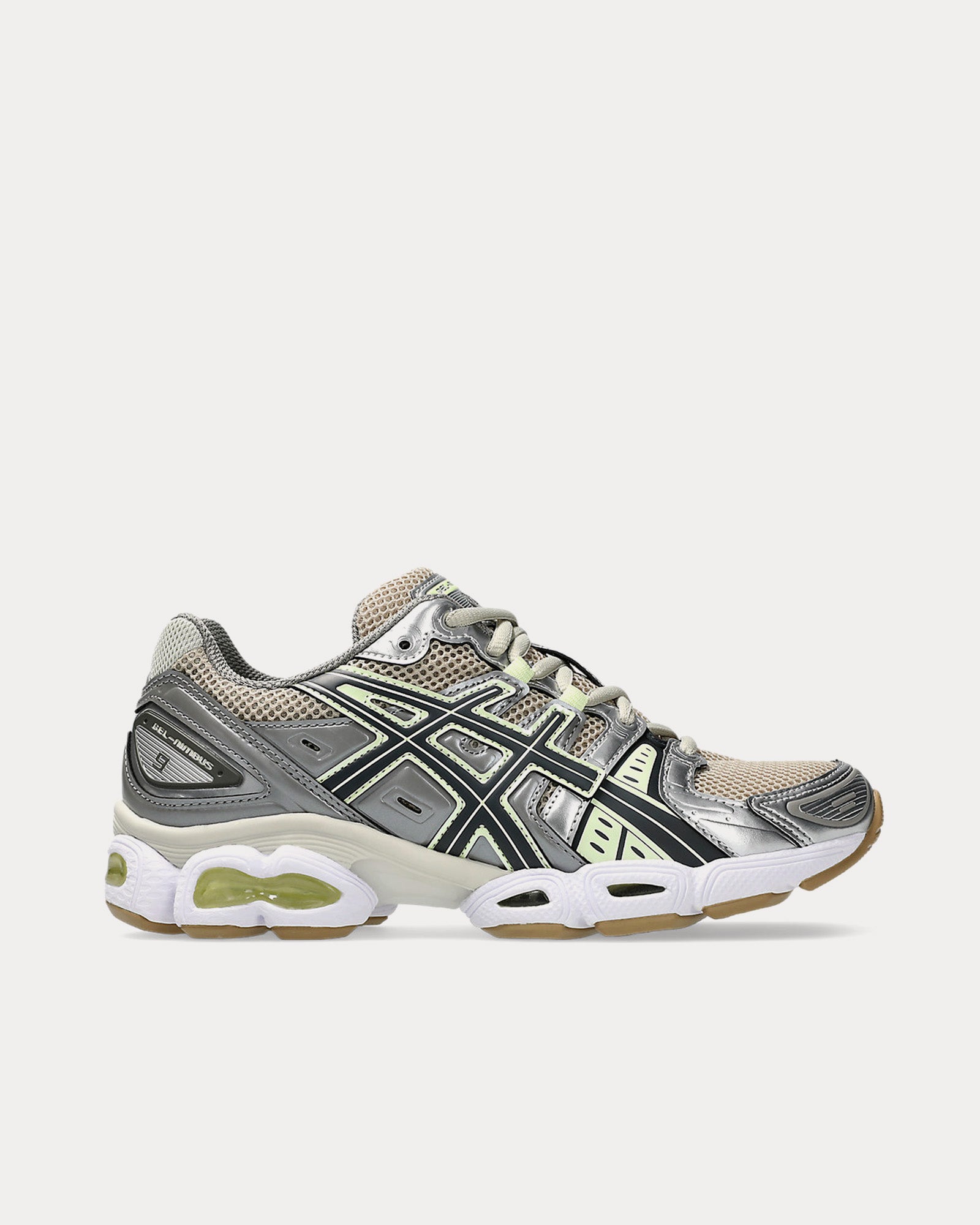 Asics Gel-Nimbus 9 Feather Grey / Carrier Grey Low Top Sneakers - 1