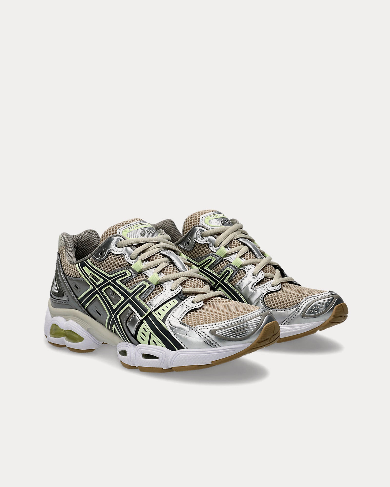 Asics Gel-Nimbus 9 Feather Grey / Carrier Grey Low Top Sneakers - 3