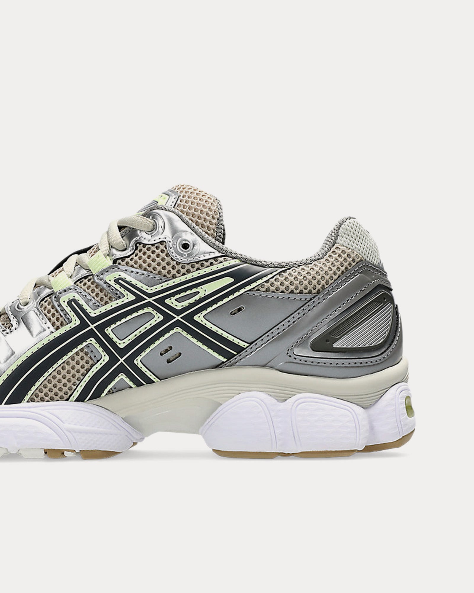 Asics Gel-Nimbus 9 Feather Grey / Carrier Grey Low Top Sneakers - 5