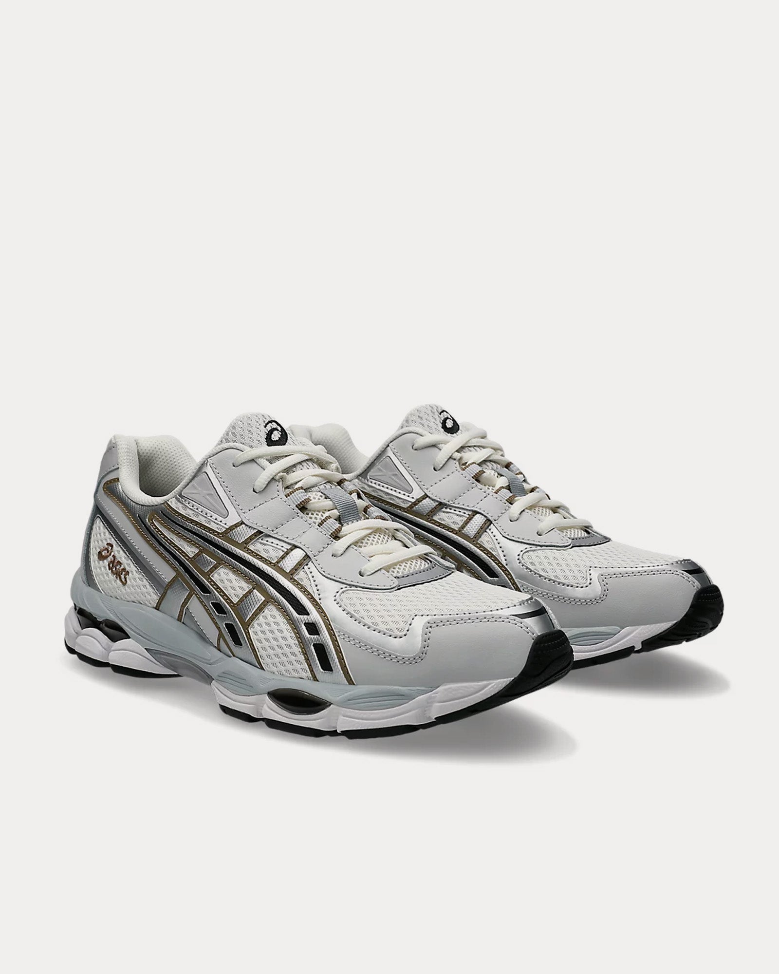 Asics Gel-NYC 2055 Cream / Pure Silver Low Top Sneakers - 3