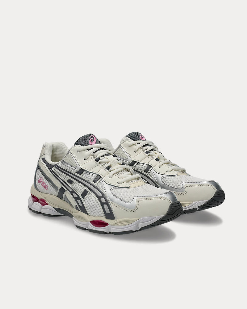 Asics Gel-NYC 2055 Cream / Carbon Low Top Sneakers - 3