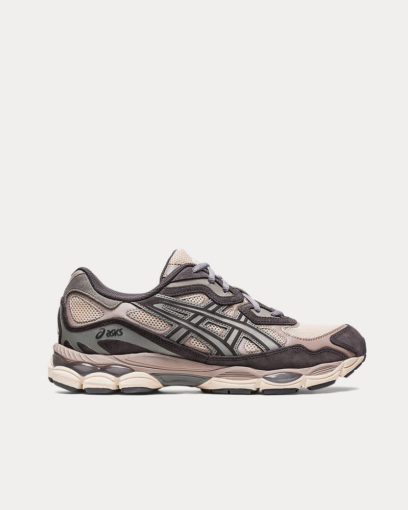 Asics Gel-NYC Oatmeal / Obsidian Grey Low Top Sneakers - 1