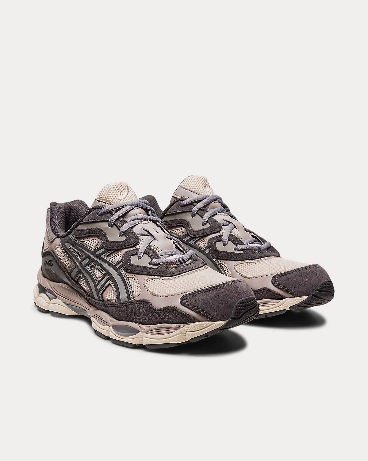 Asics Gel-NYC Oatmeal / Obsidian Grey Low Top Sneakers - 3