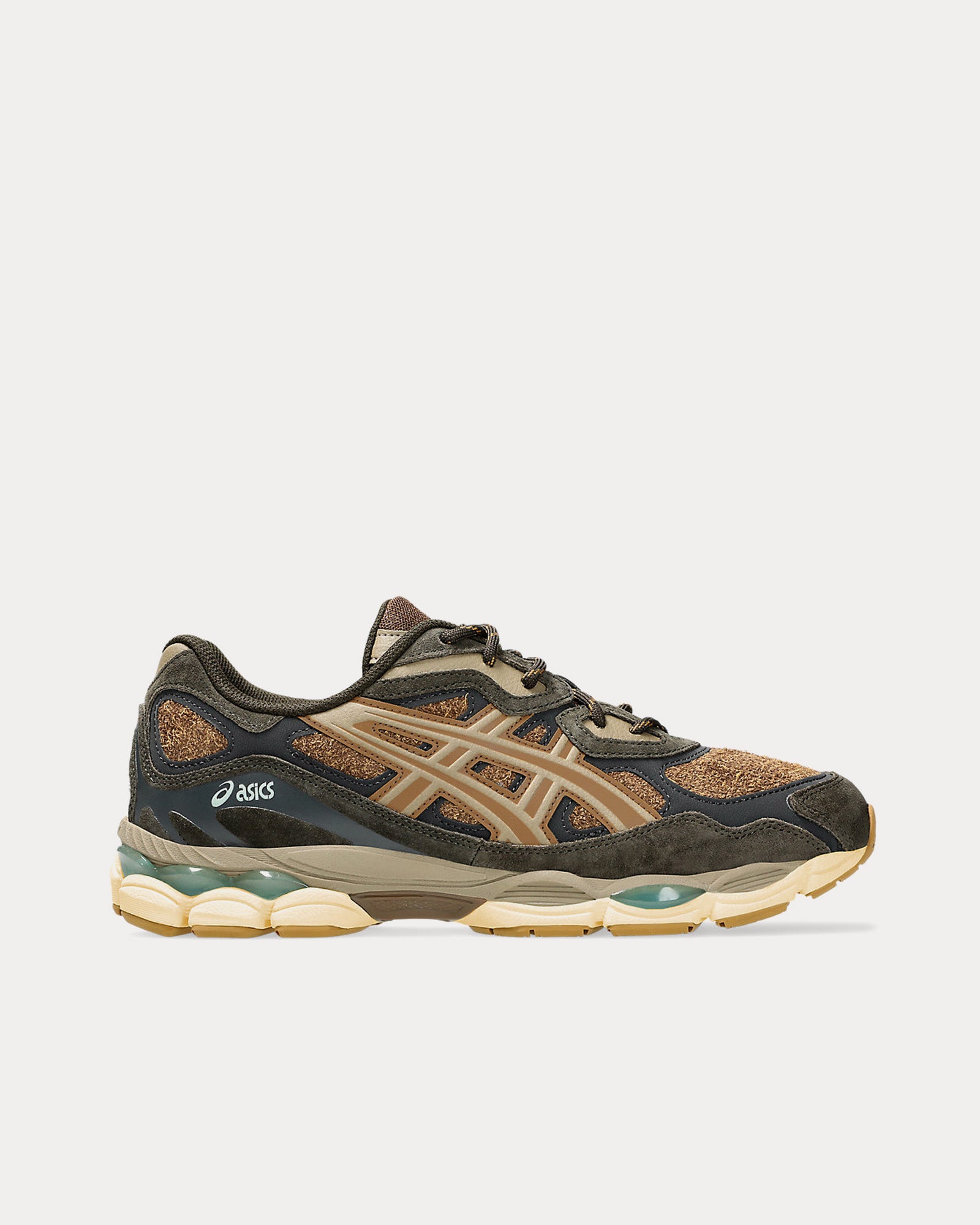 Asics Gel-NYC Brown Storm / Tan Presidio Low Top Sneakers - 1