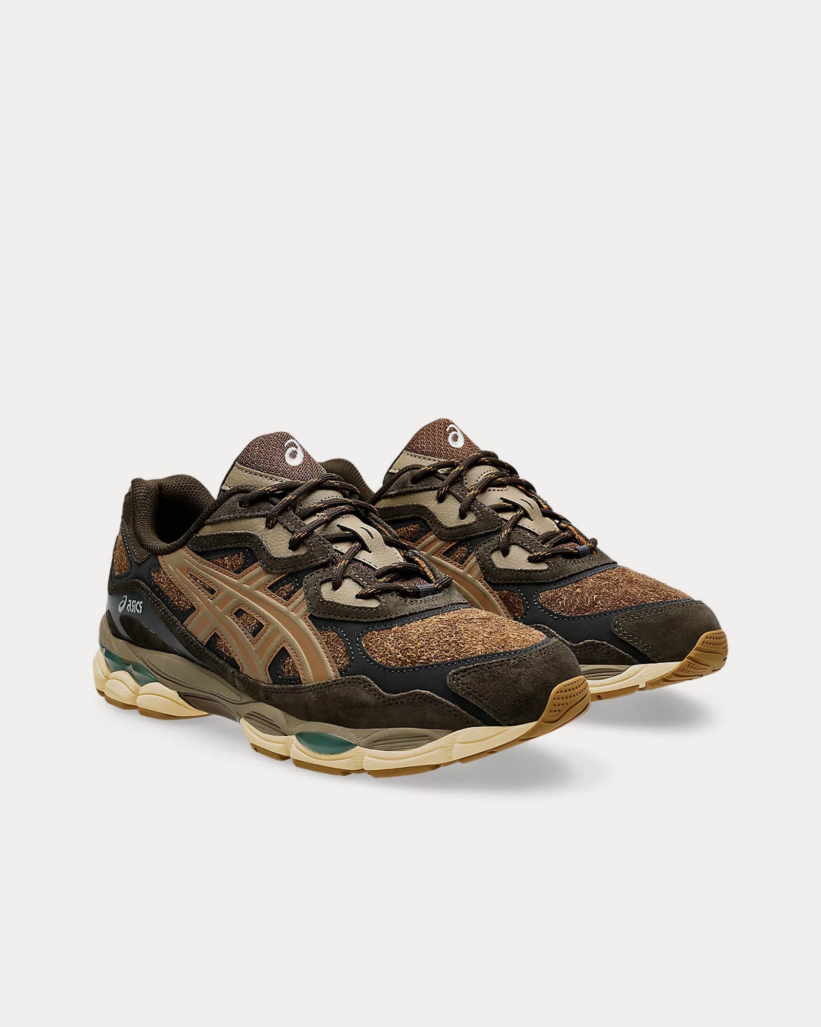 Asics Gel-NYC Brown Storm / Tan Presidio Low Top Sneakers - 3