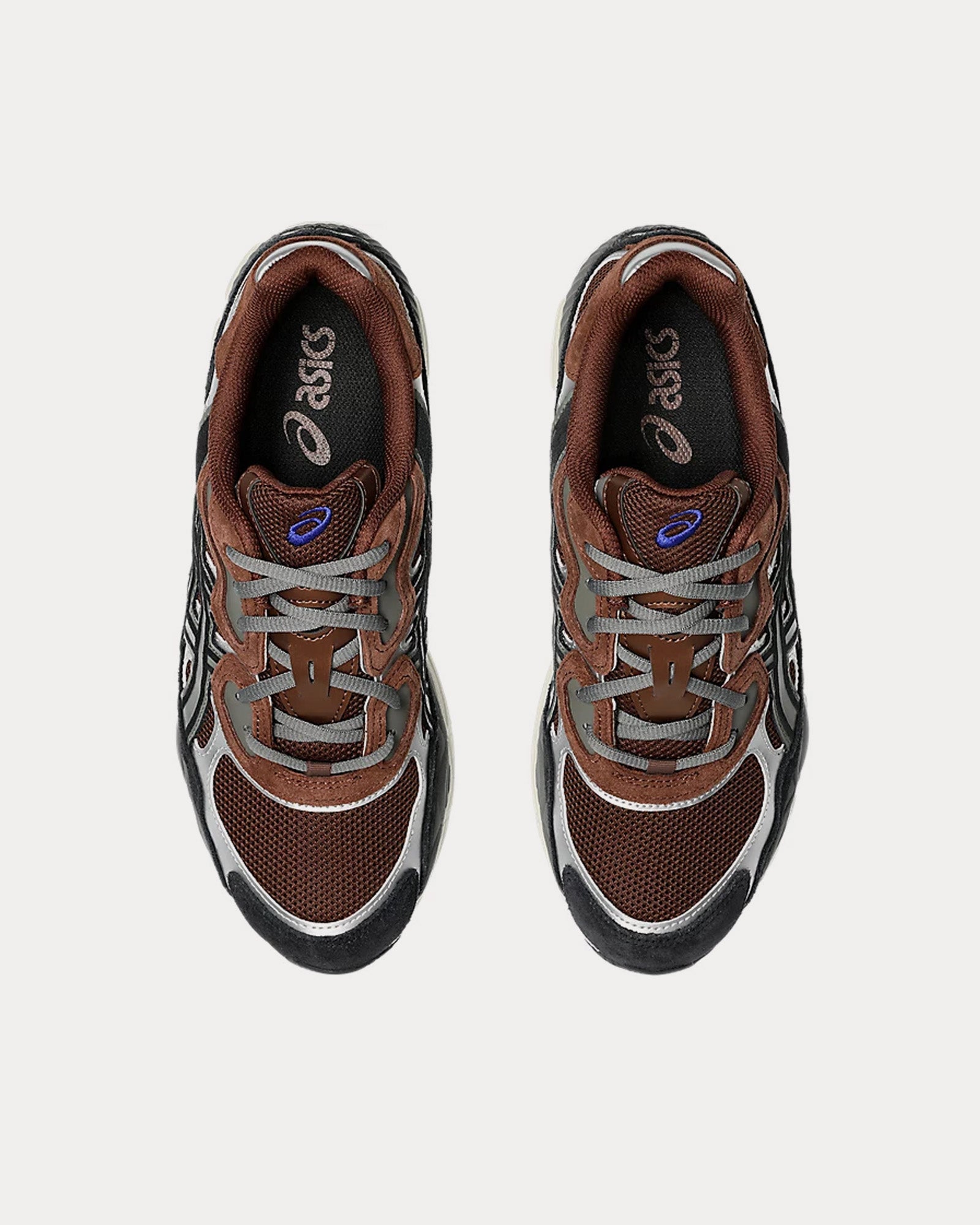 Asics Gel-NYC Reddish Brown / Black Low Top Sneakers - 2