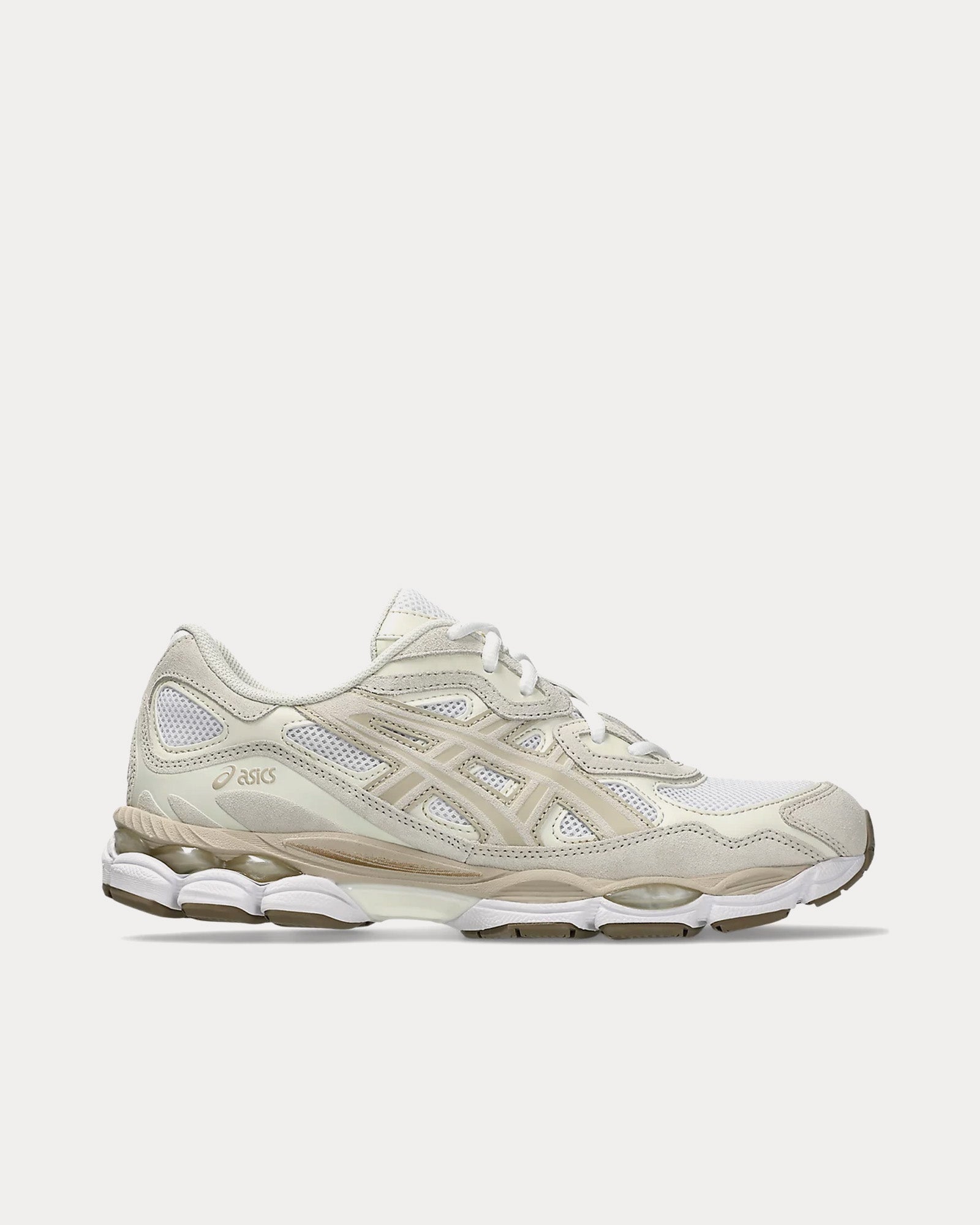 Asics Gel-NYC White / Feather Grey Low Top Sneakers - 1