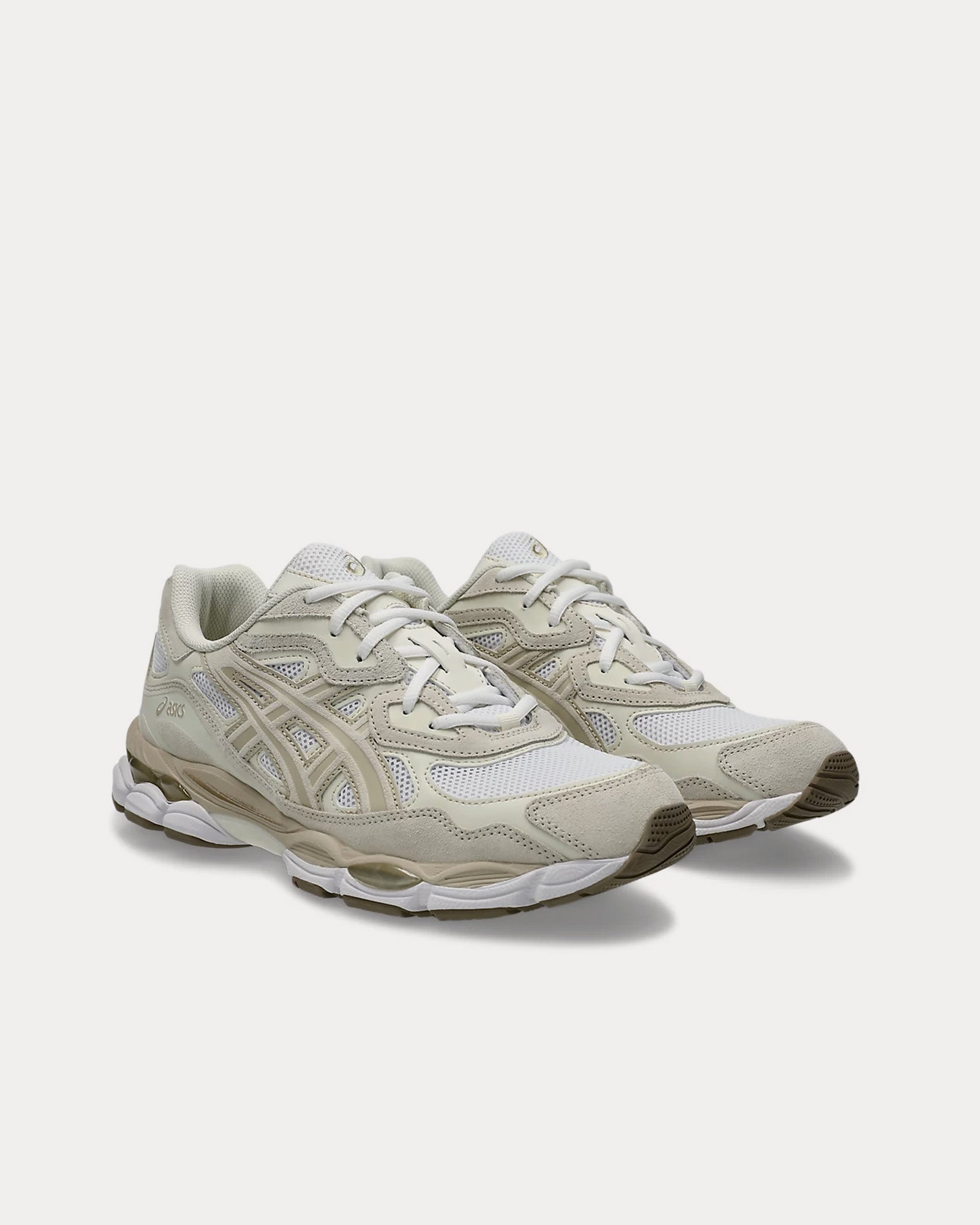 Asics Gel-NYC White / Feather Grey Low Top Sneakers - 3