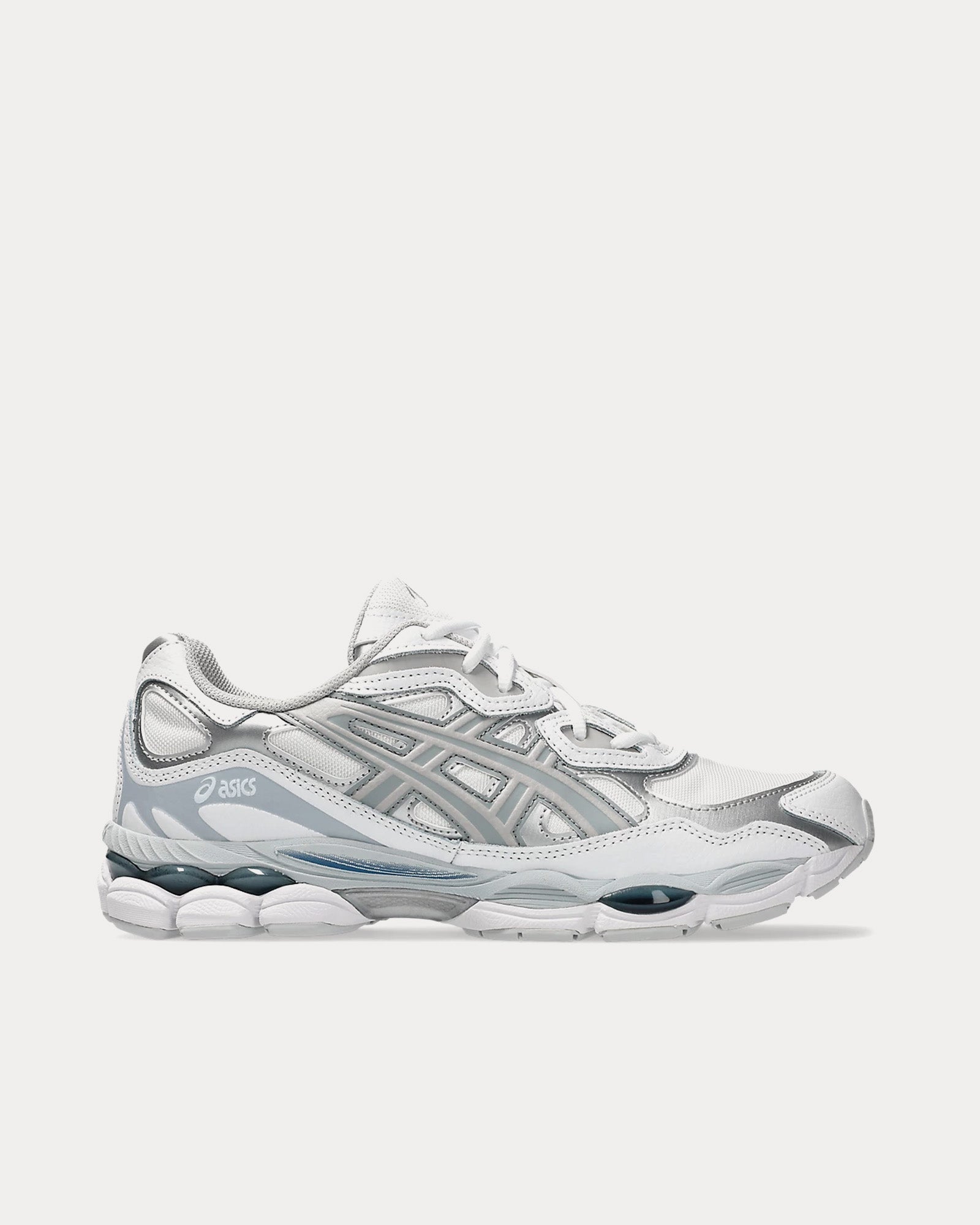 Asics Gel-NYC White / Oyster Grey Low Top Sneakers - 1