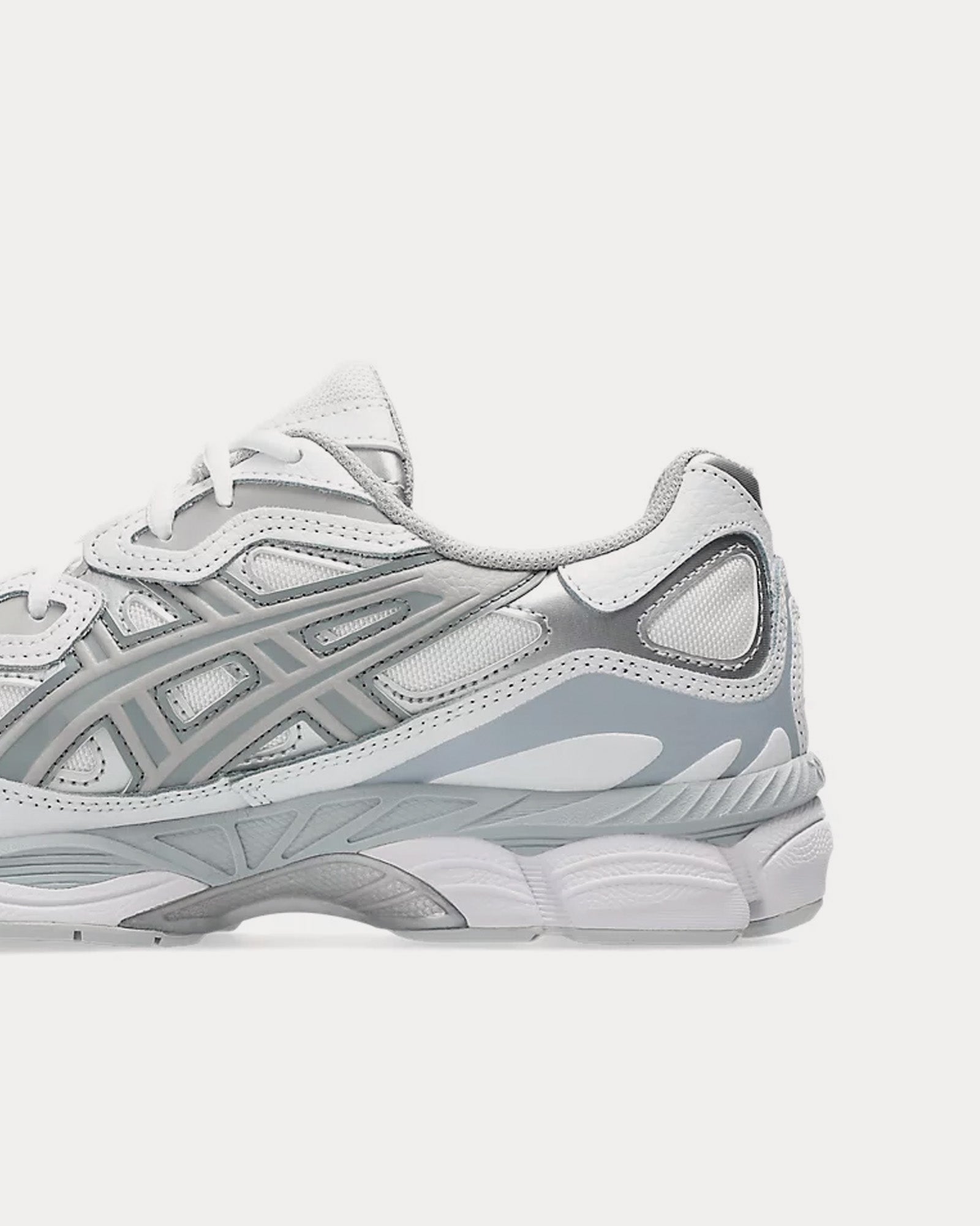 Asics Gel-NYC White / Oyster Grey Low Top Sneakers - 5