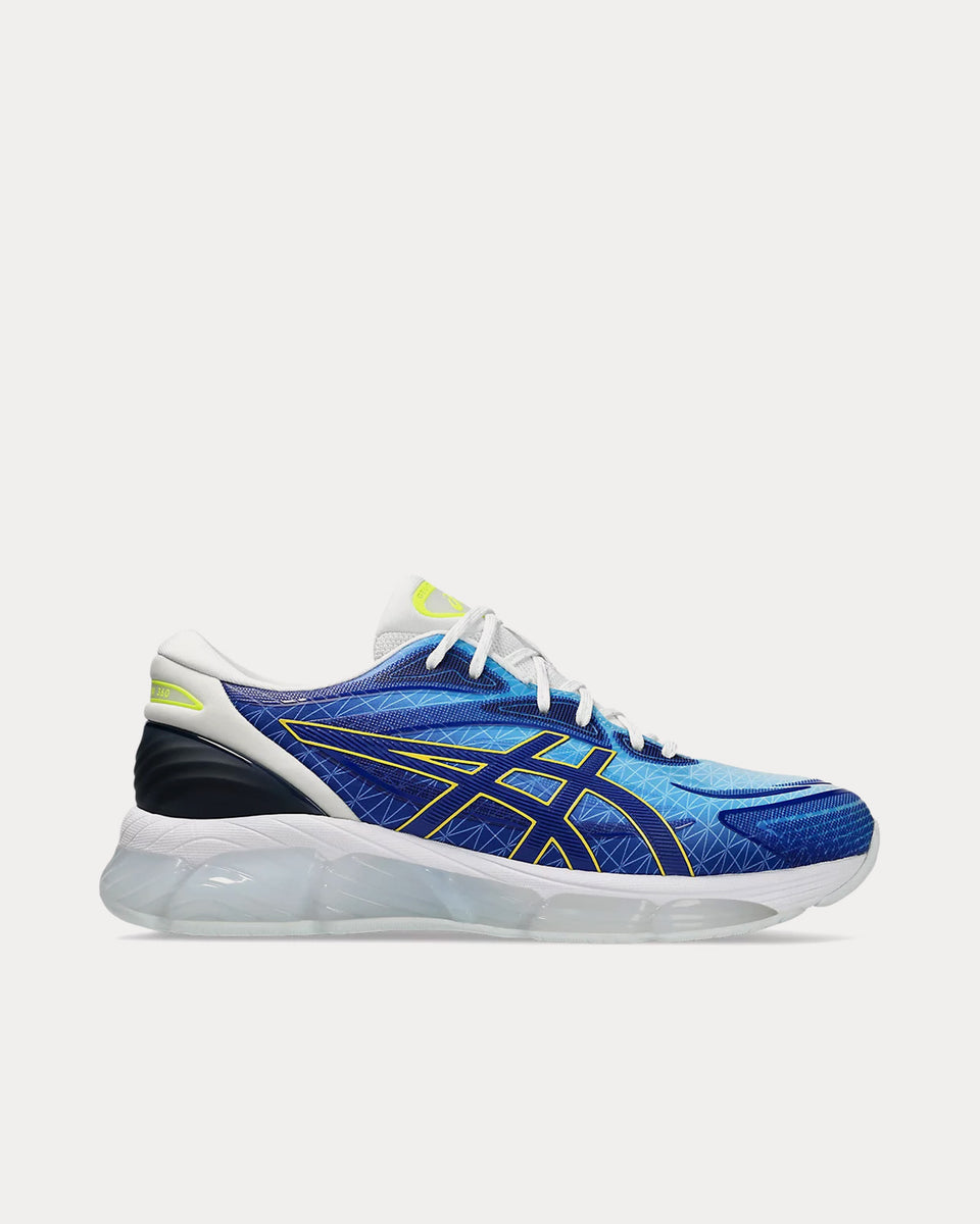 Asics Gel Quantum 360 VIII City of Light Prussian Blue White Low Top Sneakers Sneak in Peace