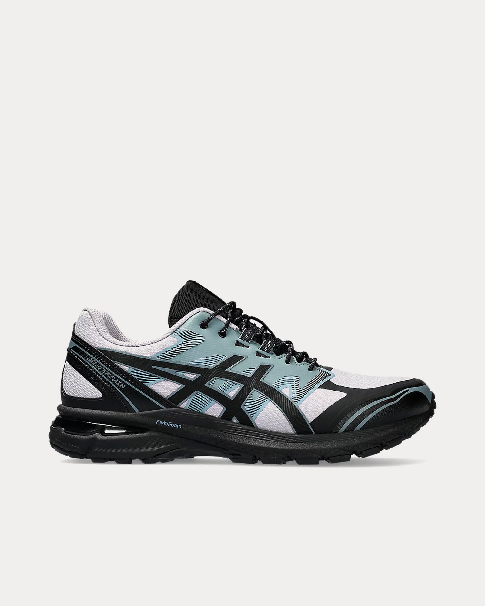 Asics Gel-Terrain Faded Ash Rock / Black Low Top Sneakers - 1