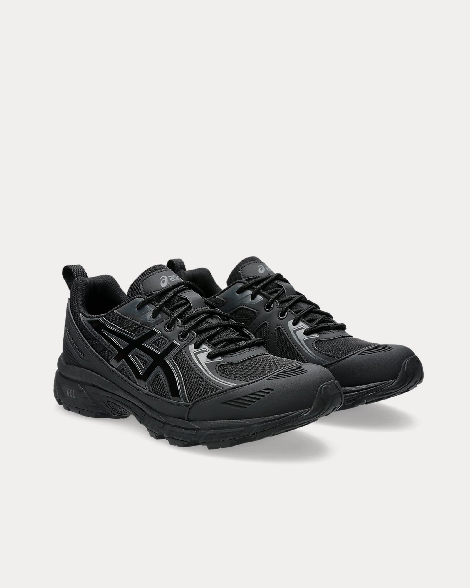 Asics Gel-Venture 6 Shield Black / Black Low Top Sneakers - 3