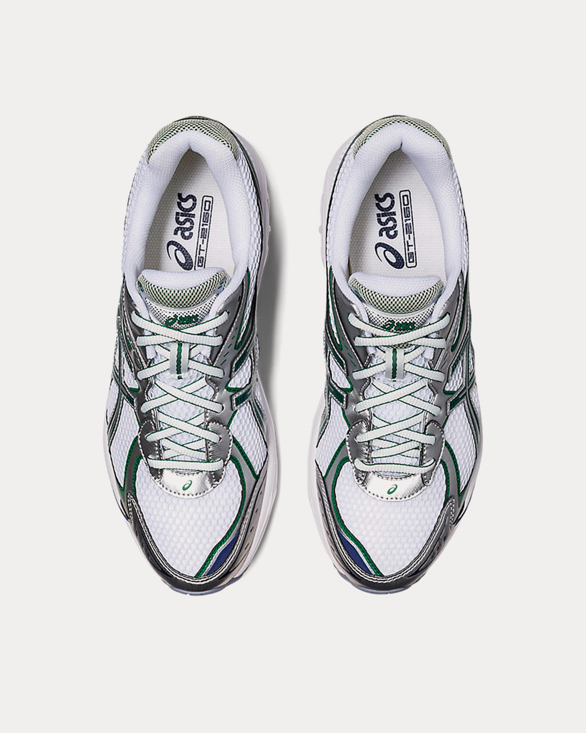 Asics GT-2160 White / Shamrock Green Low Top Sneakers - 2