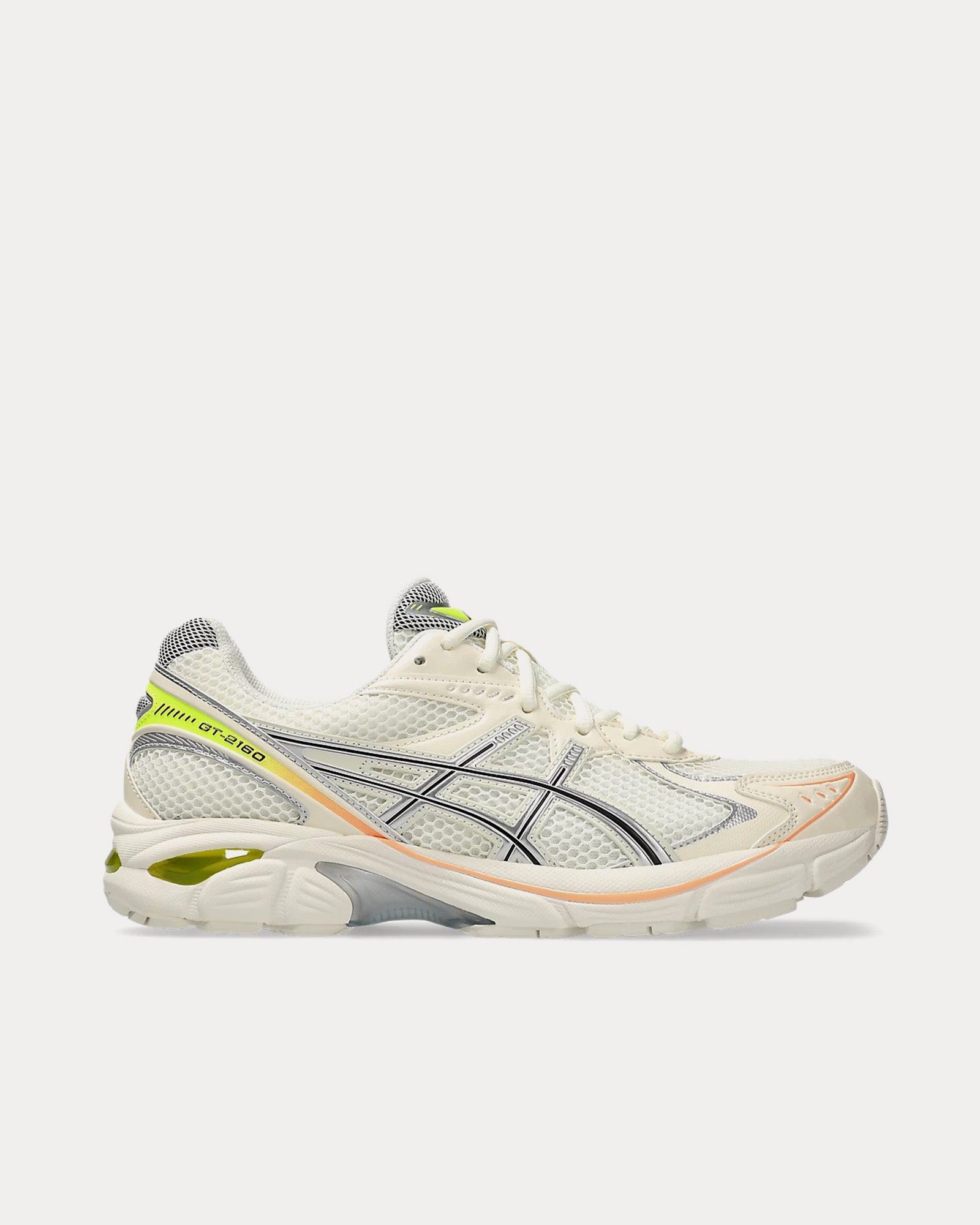 Asics GT-2160 'Paris' Cream / Safety Yellow Low Top Sneakers - 1