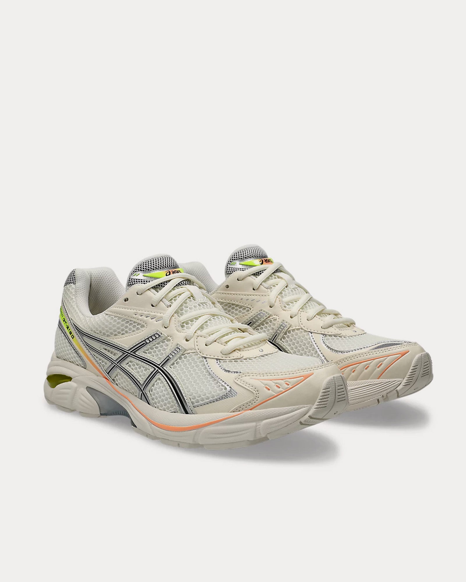 Asics GT-2160 'Paris' Cream / Safety Yellow Low Top Sneakers - 3