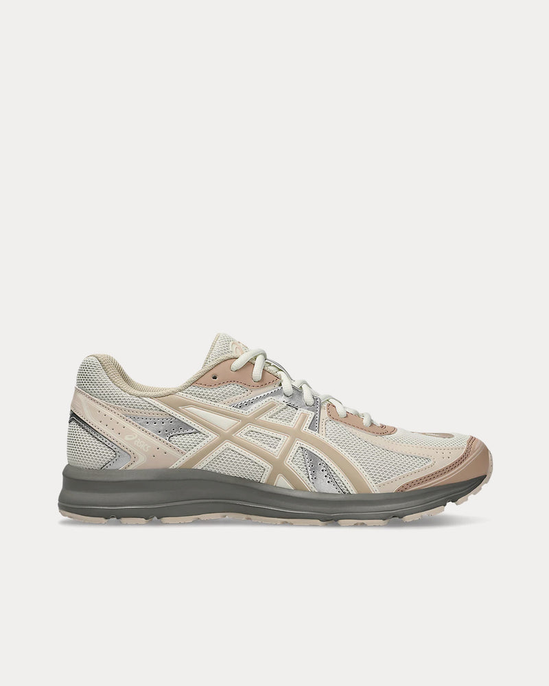 Asics JOG 100S Cream / Feather Grey Low Top Sneakers - 1