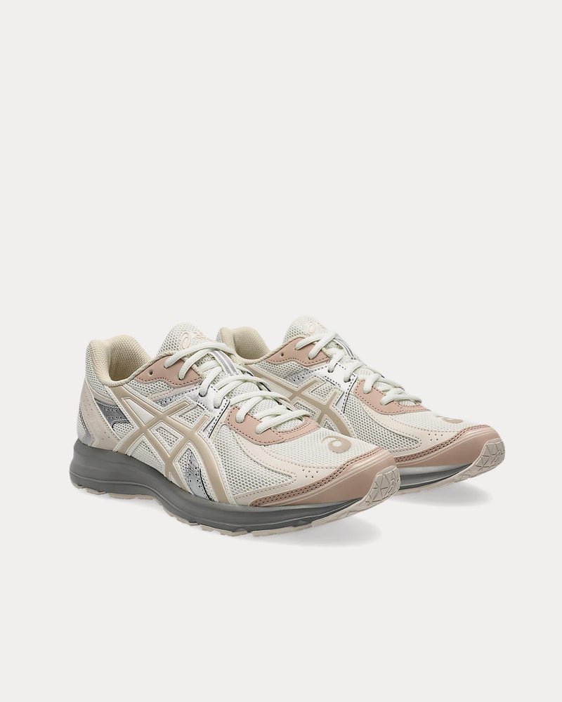 Asics JOG 100S Cream / Feather Grey Low Top Sneakers - 3