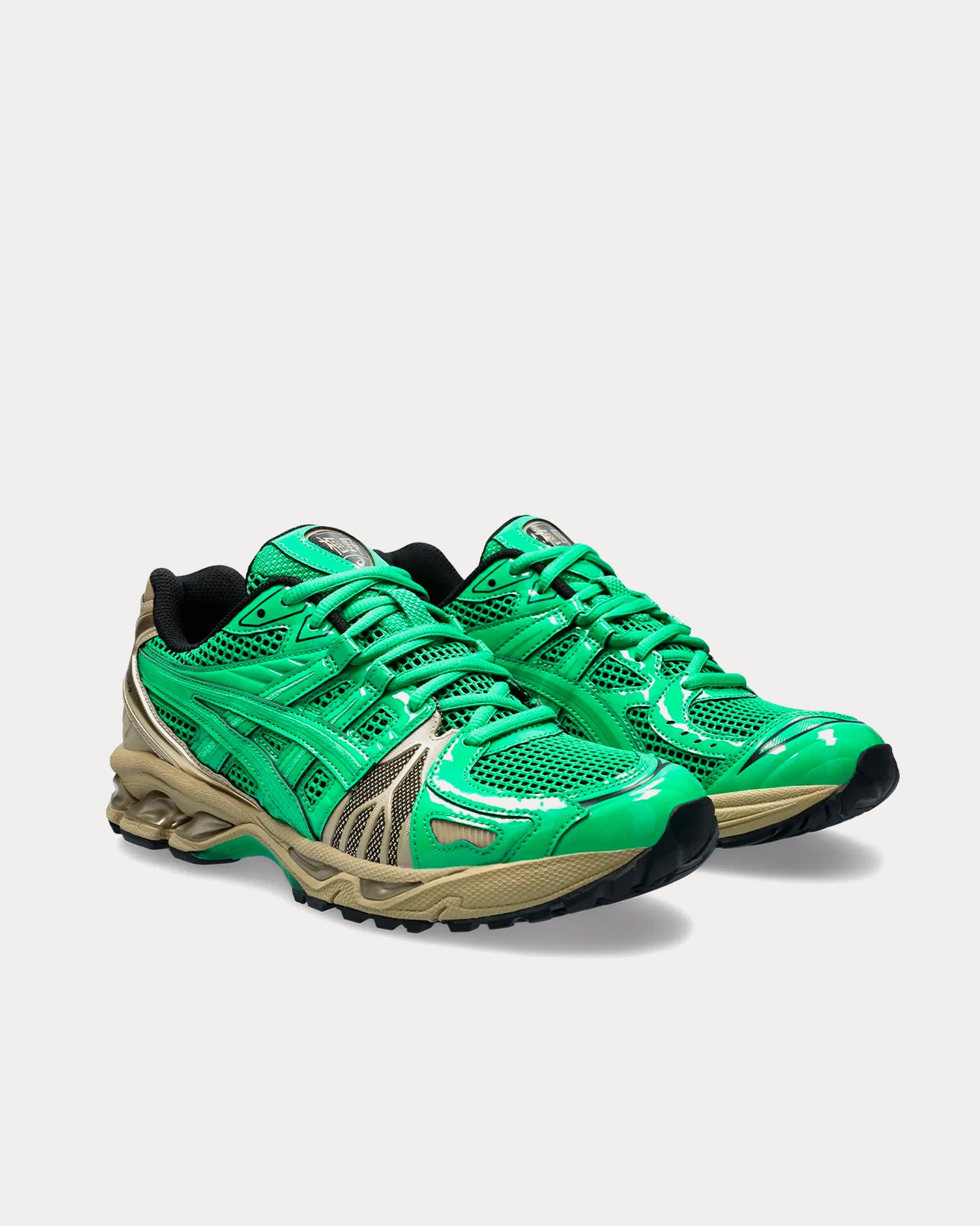 Asics x GmbH Gel-Kayano Legacy Green / Gold Low Top Sneakers - 3