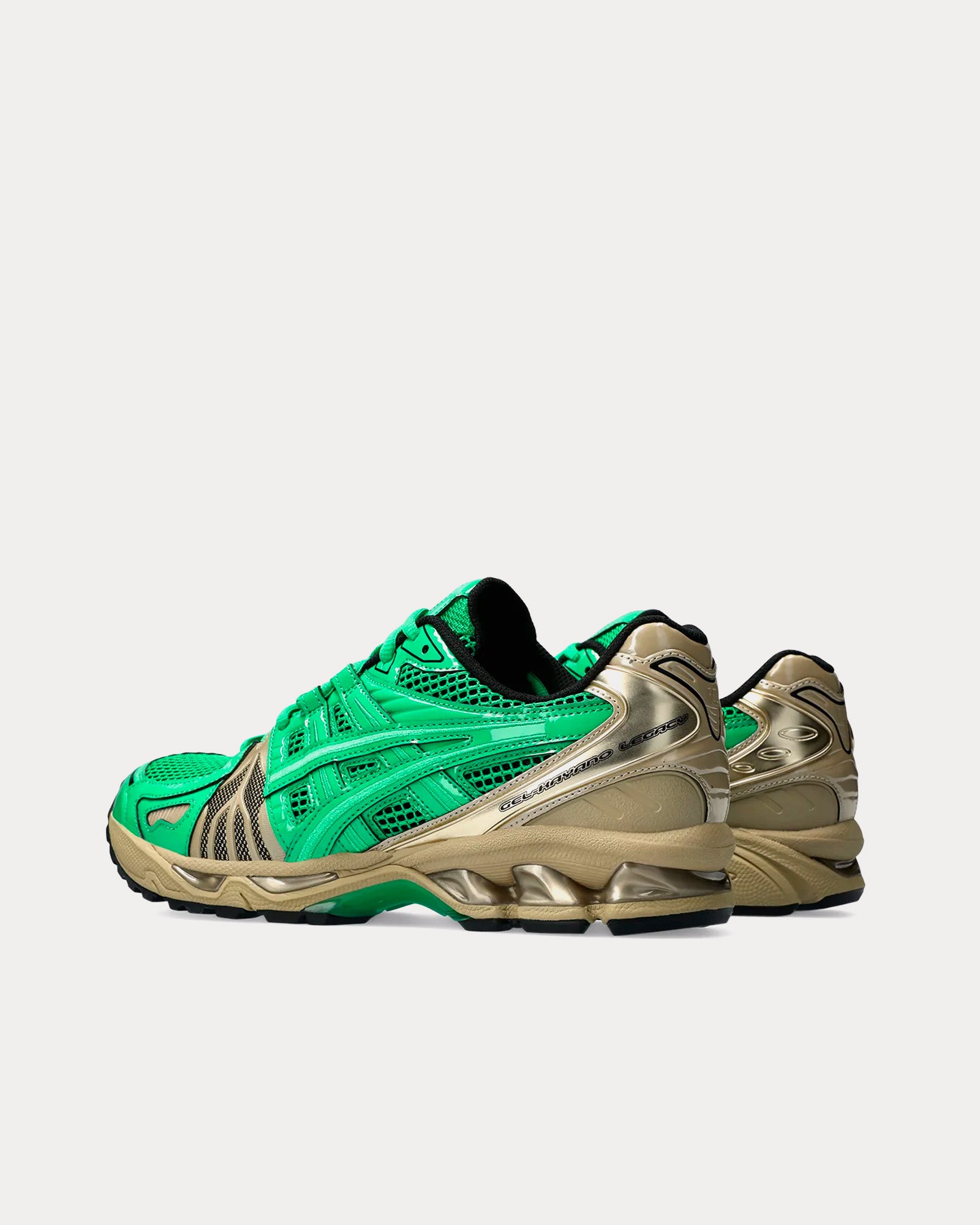 Asics x GmbH Gel-Kayano Legacy Green / Gold Low Top Sneakers - 4