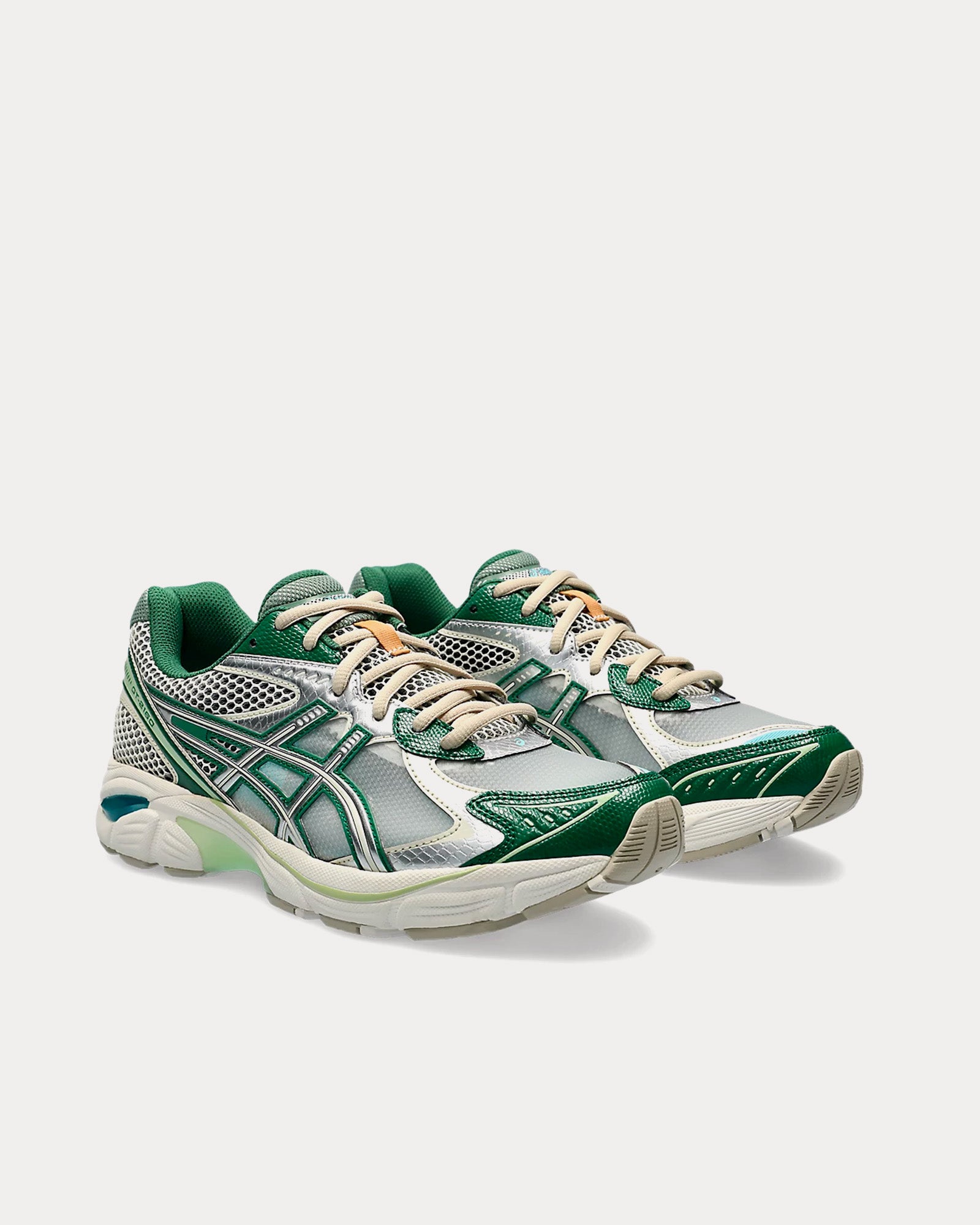 Asics x Above the Clouds GT-2160 Cream / Shamrock Green Low Top Sneakers - 3