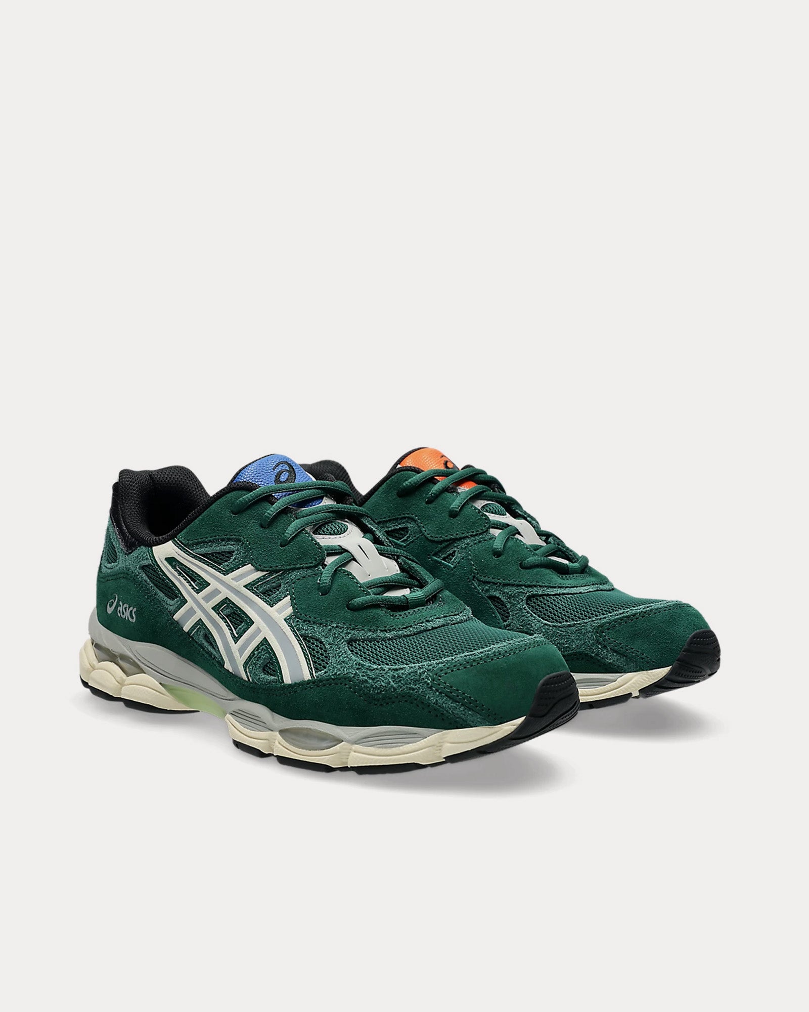 Asics x Ballaholic Gel-NYC Jewel Green / Ivory Low Top Sneakers - 3