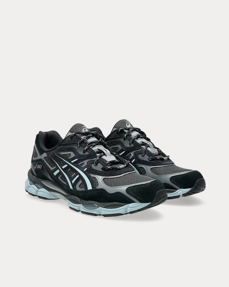 Asics Gel-NYC Black / Starlight Blue Low Top Sneakers - 3