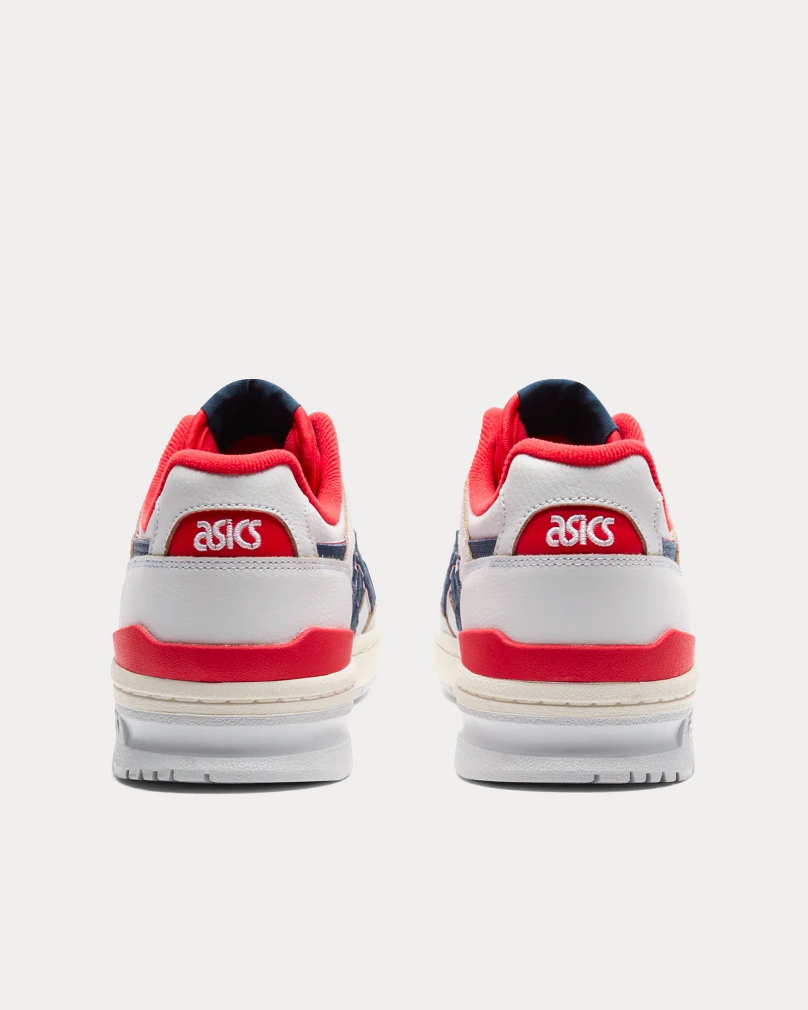 Asics x CDG Shirt EX89 White / Red / Blue Low Top Sneakers - 4