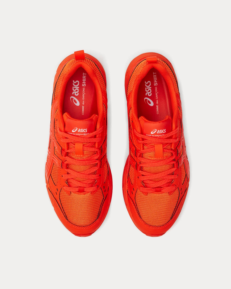 Asics x CDG Shirt Nunobiki Orange Low Top Sneakers - 2