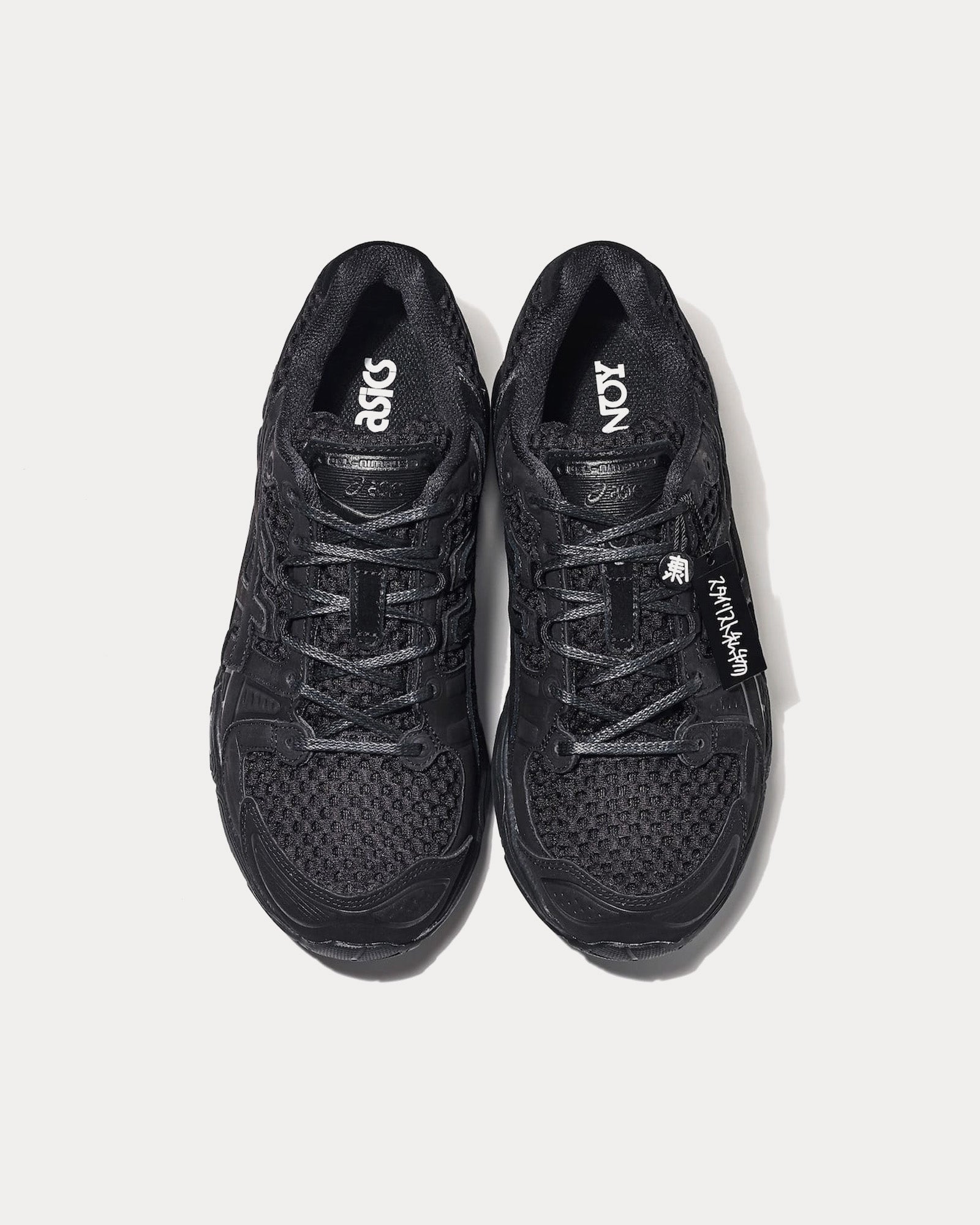 Asics x Ennoy Gel-Nimbus 9 'The Professional' Black / Black Low Top Sneakers - 2