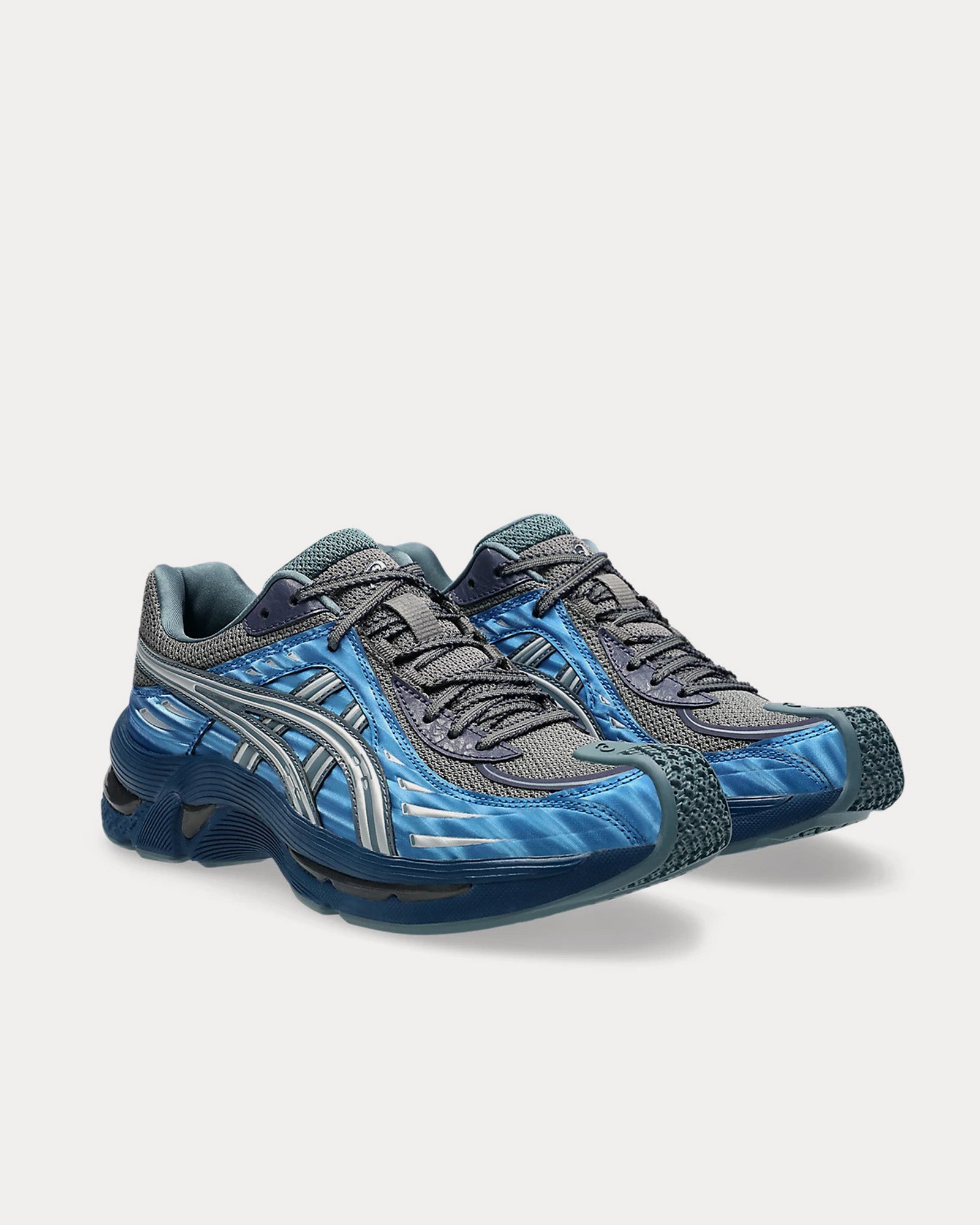 Asics x Kiko Kostadinov Gel-Flammae Blue / Ironclad Low Top Sneakers - 3