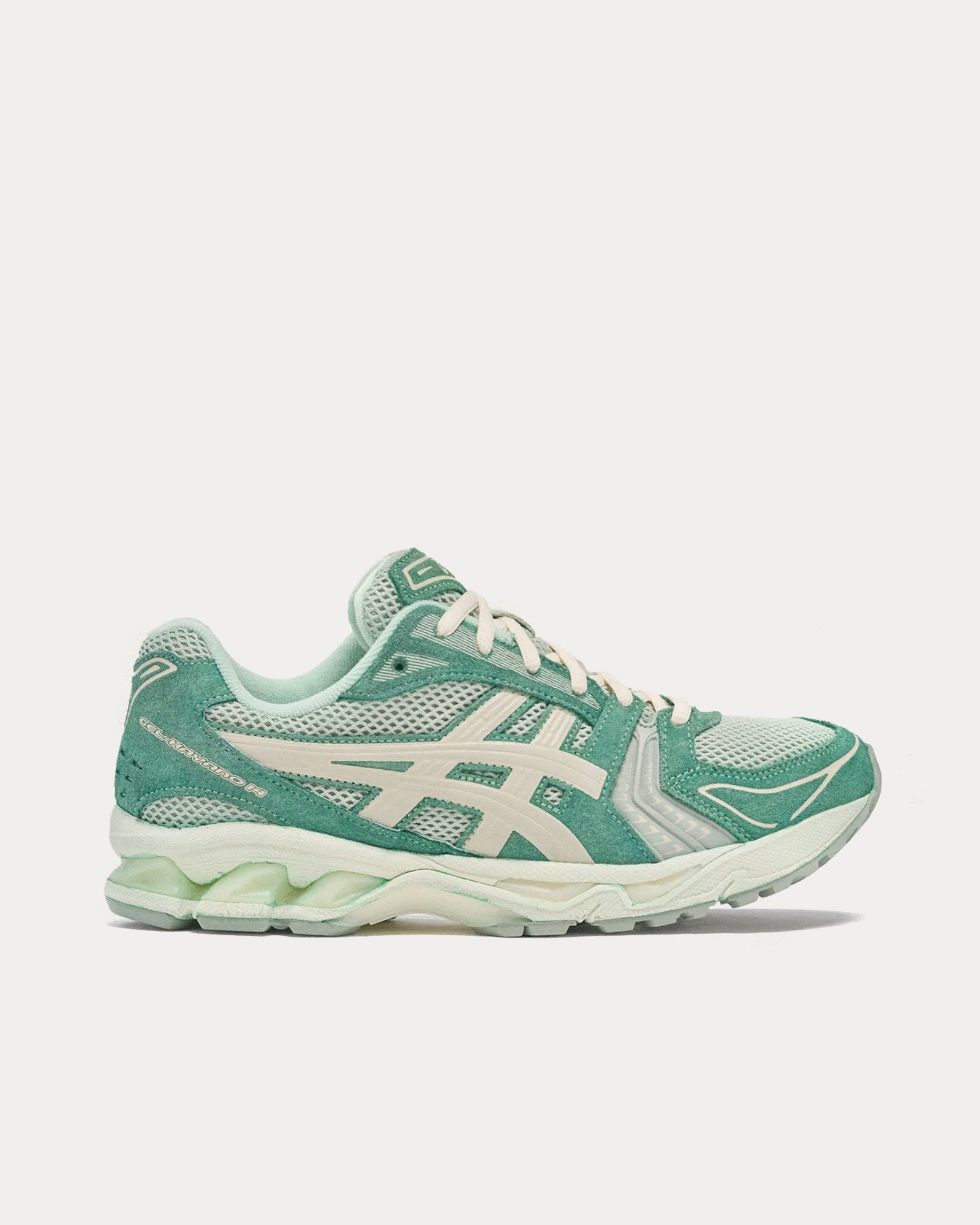 Asics x Lapstone Gel-Kayano 14 Dip Dyed Matcha Low Top Sneakers - 1