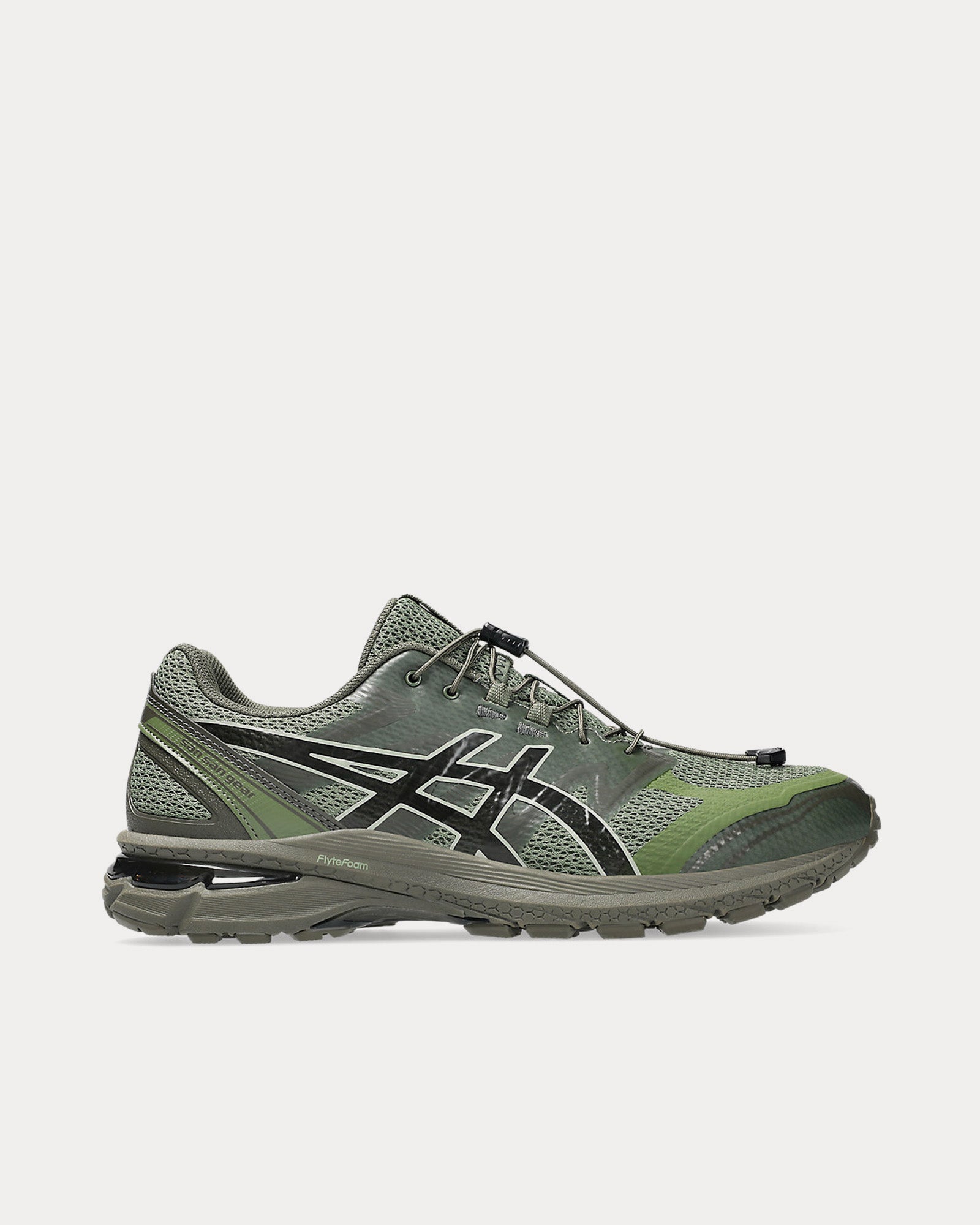 Asics x San San Gear Gel-Terrain Bronze Green / Tarmac Low Top Sneakers - 1