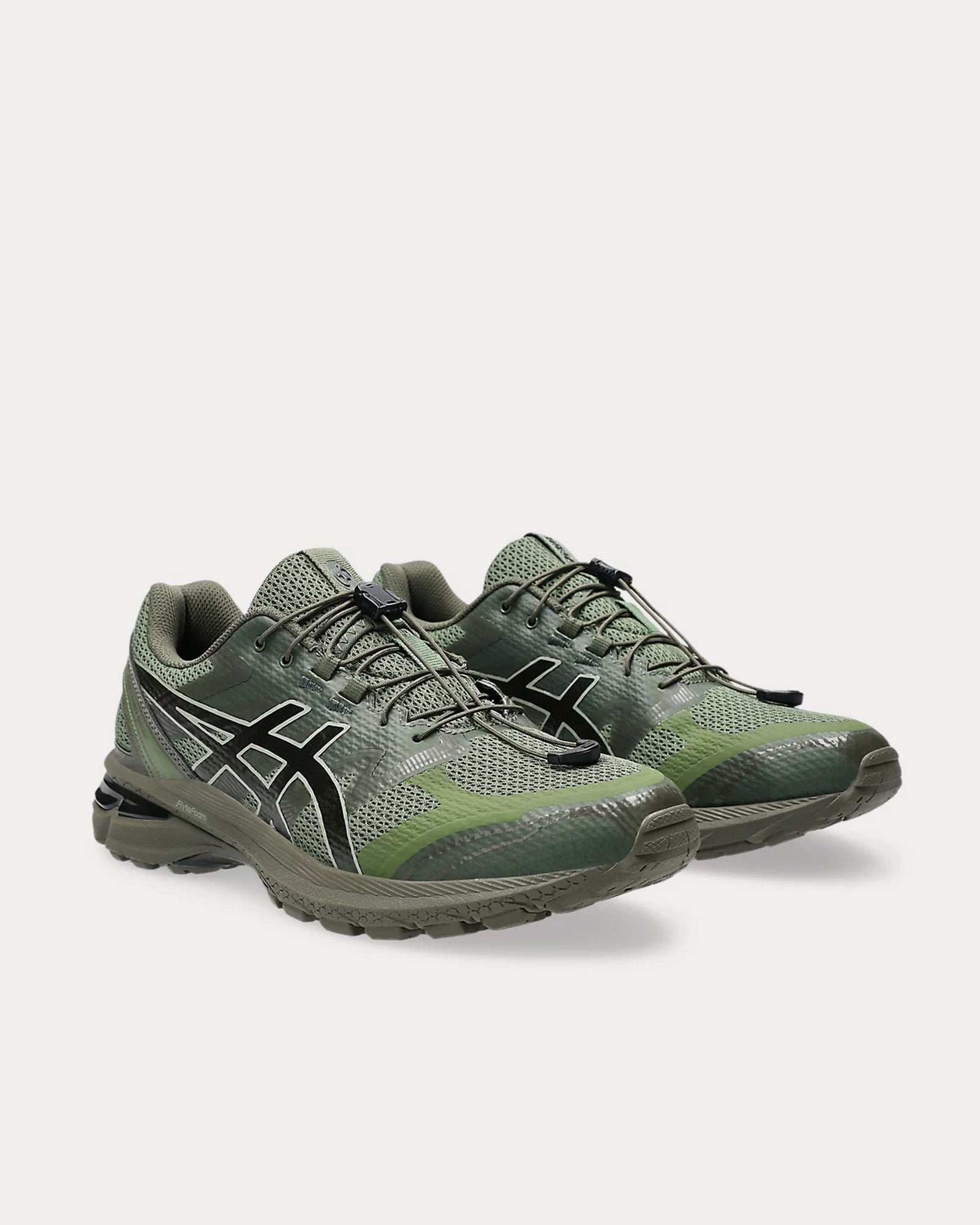 Asics x San San Gear Gel-Terrain Bronze Green / Tarmac Low Top Sneakers - 3