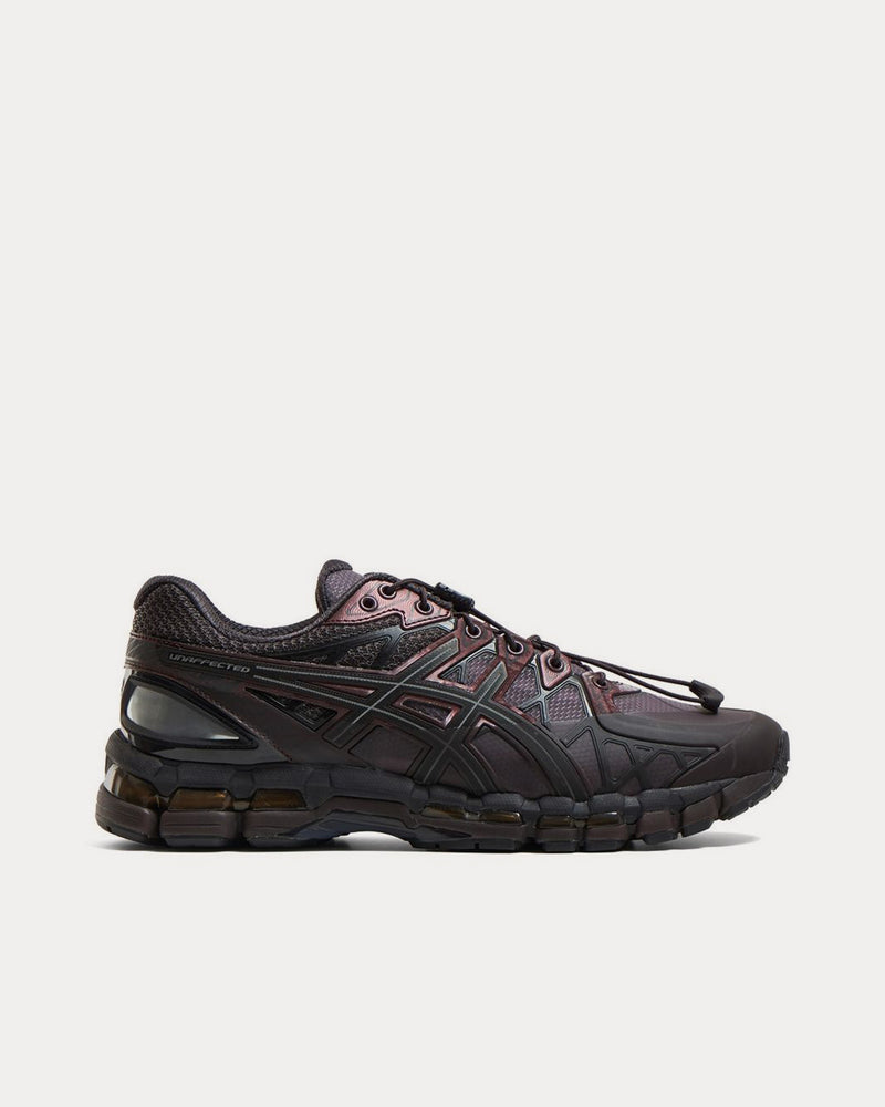 Asics x Unaffected Gel-Kayano 20 'Emerging Form' Dark Cherry / Black Low Top Sneakers - 1