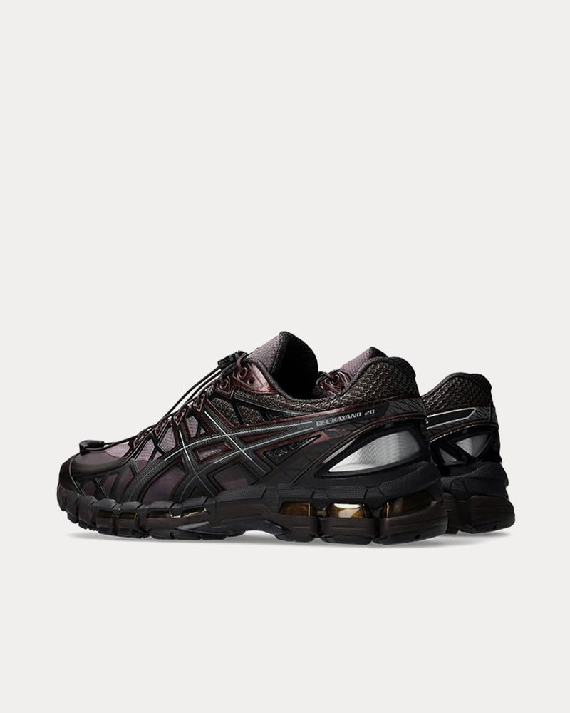 Asics x Unaffected Gel-Kayano 20 'Emerging Form' Dark Cherry / Black Low Top Sneakers - 3