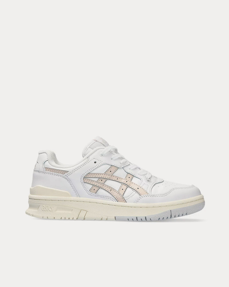 Asics EX89 White / Mineral Beige Low Top Sneakers - 1