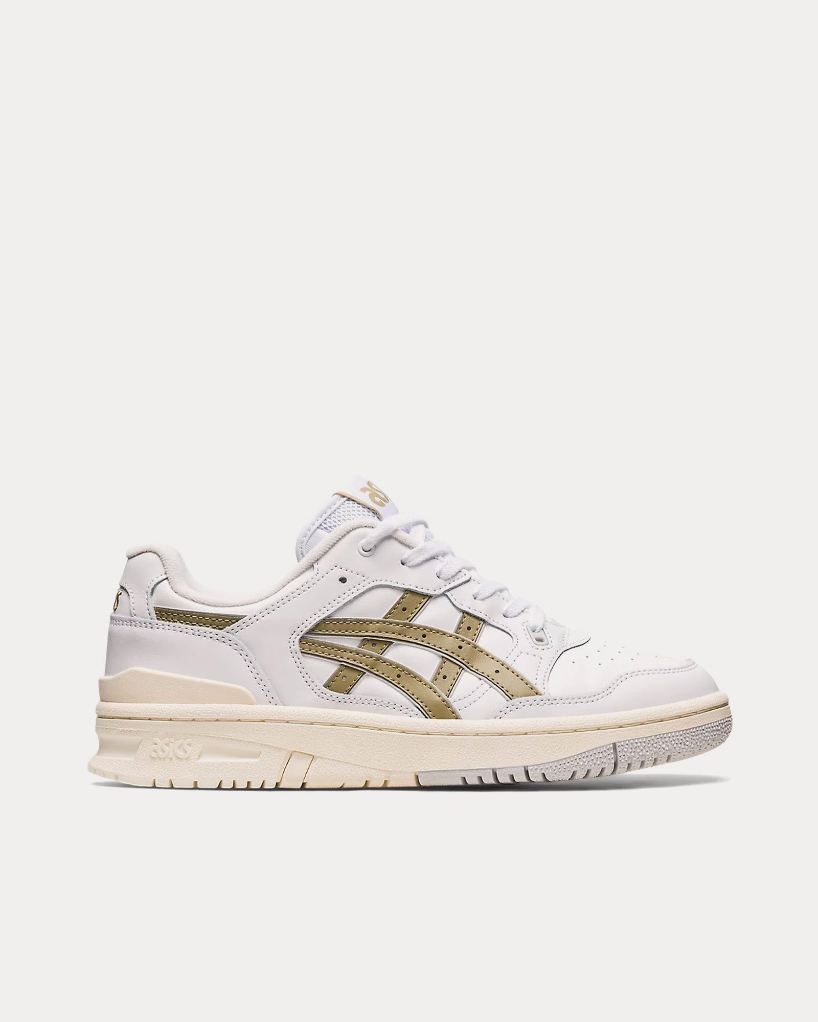 Asics EX89 White / Safari Khaki Low Top Sneakers - 1