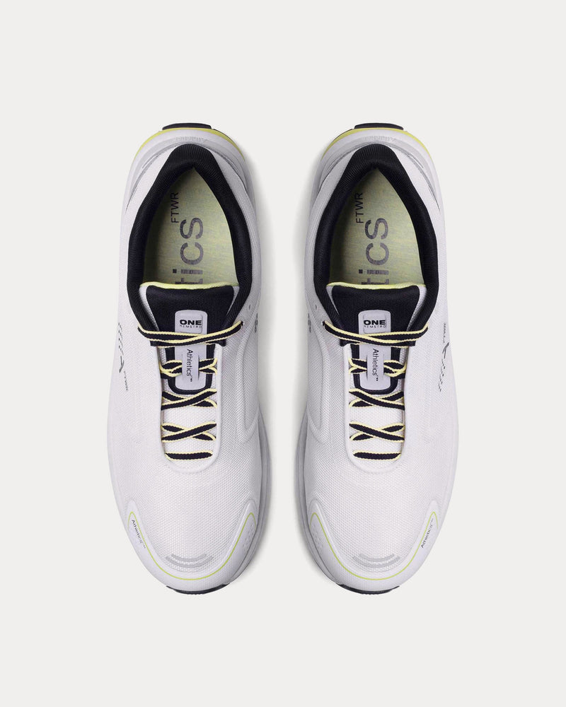 Athletics FTWR One Remastered White / Silver Low Top Sneakers - 2