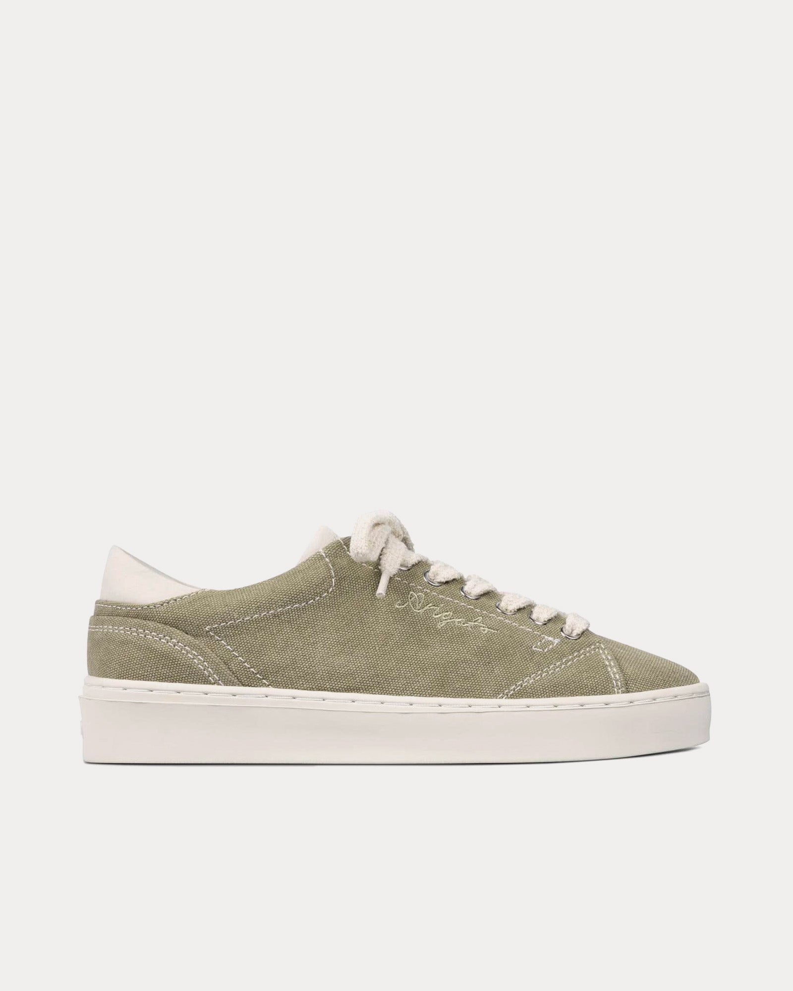 Axel Arigato Court Lite Khaki / Off White Low Top Sneakers - 1