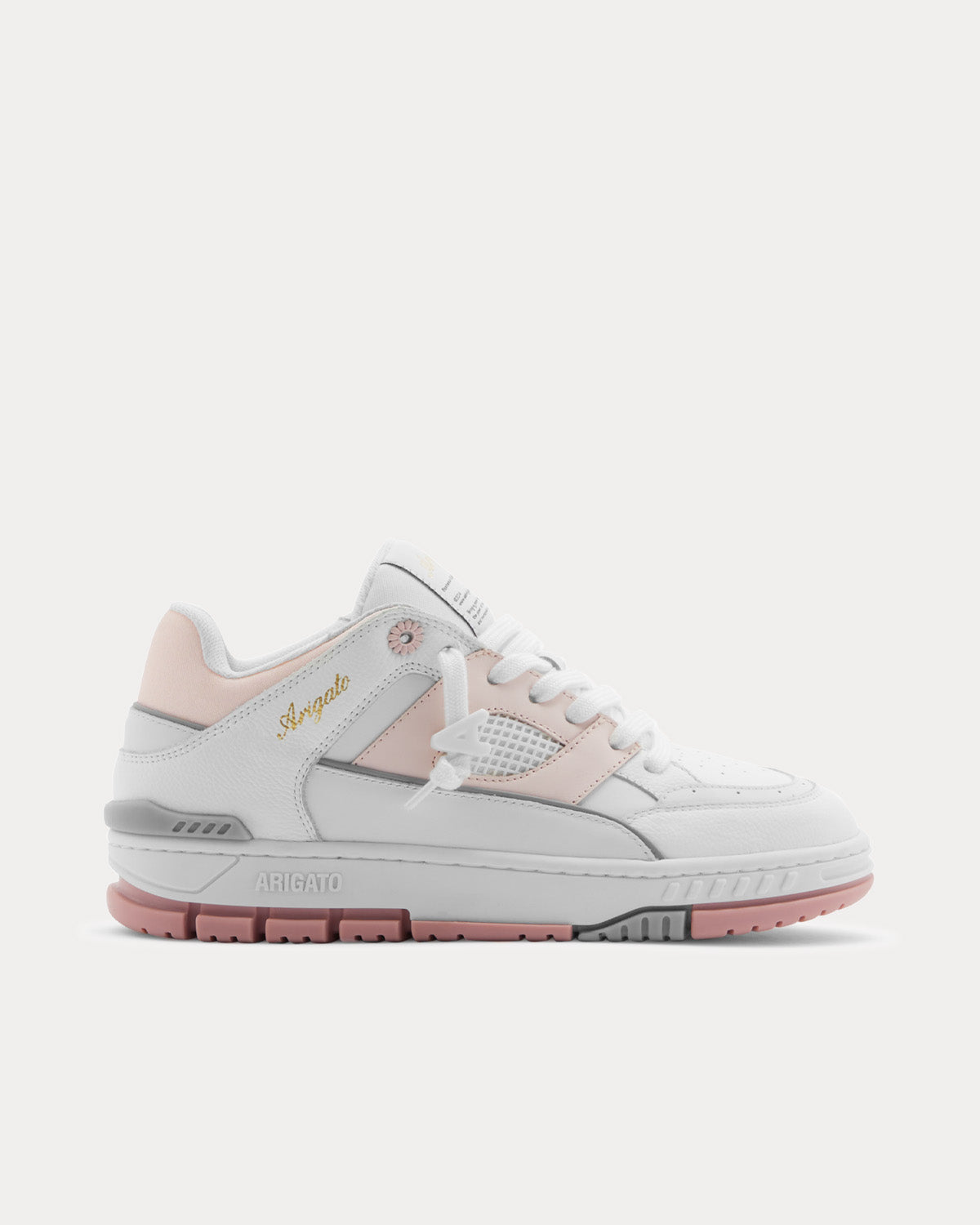 Axel Arigato Area Lo White / Pink Low Top Sneakers - 1