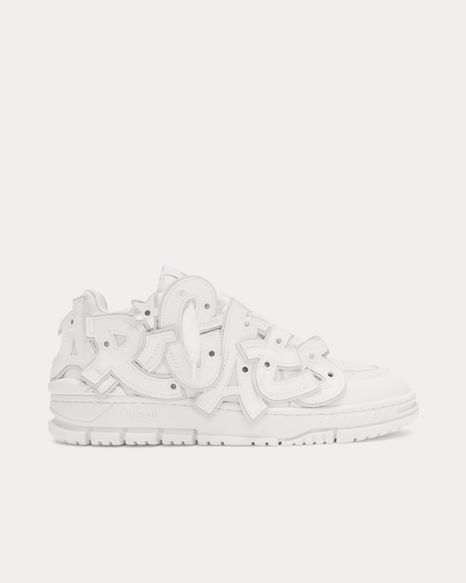 Axel Arigato Area Typo White / White Low Top Sneakers - 1