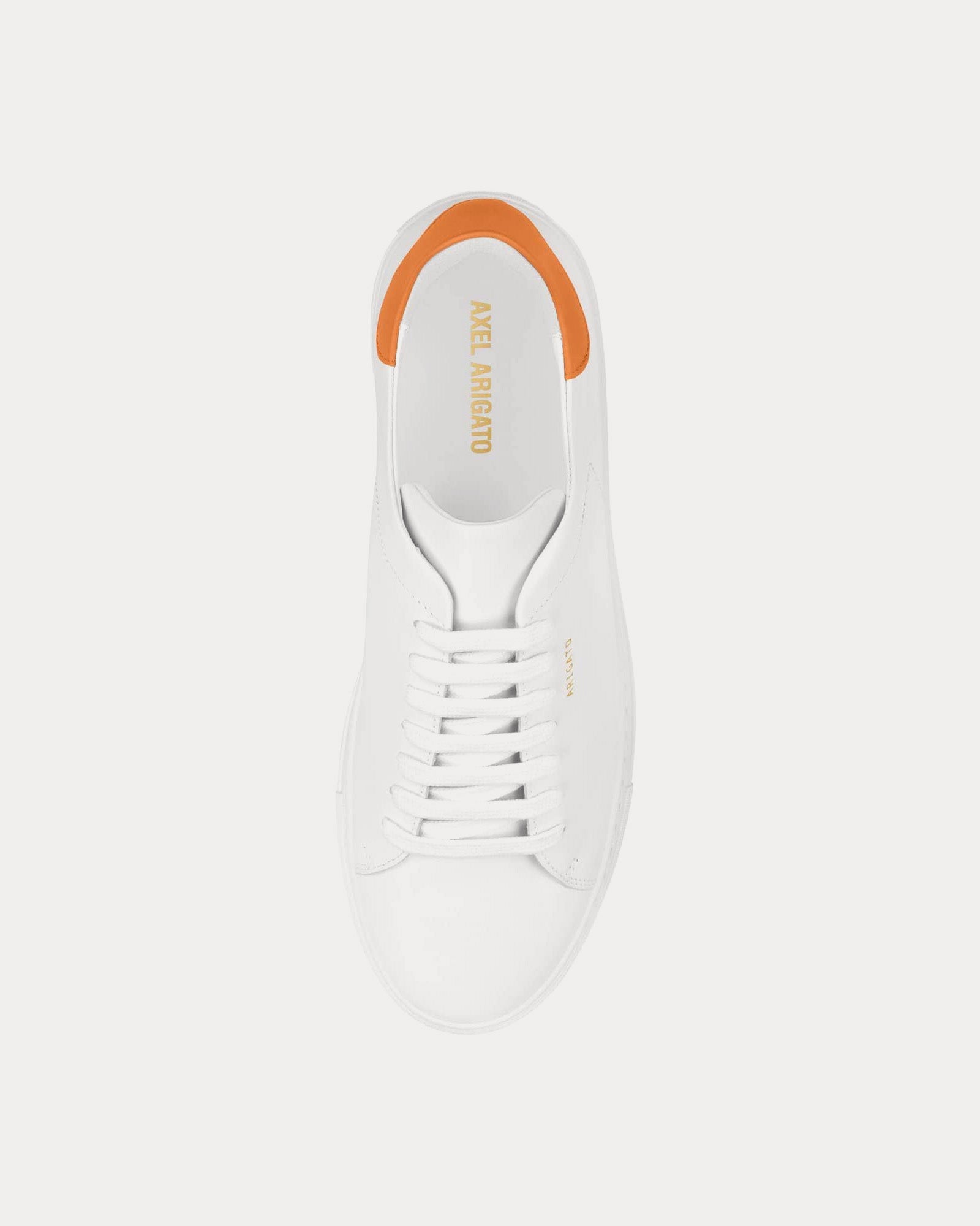 Axel Arigato Clean 90 White / Orange Low Top Sneakers - 2