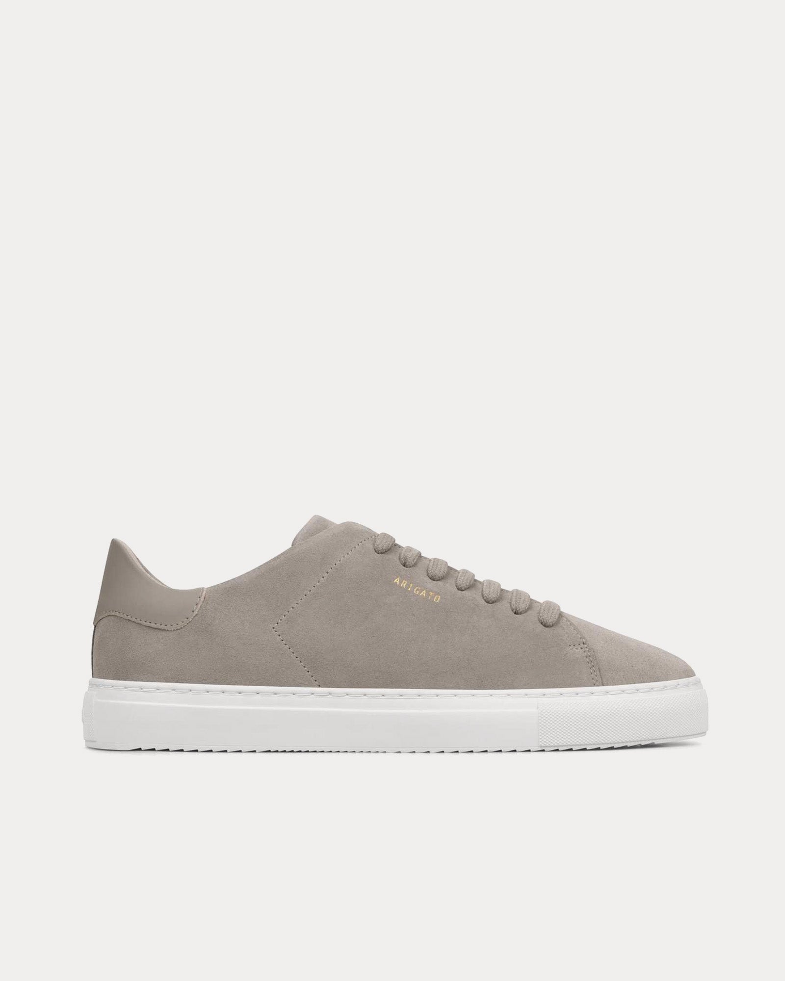 Axel Arigato Clean 90 Suede Beige / White Low Top Sneakers - 1